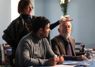 Walter Cordopatri, Franco Olivero e Laura Aimone